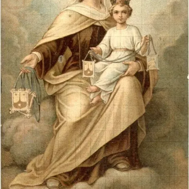 ESTAMPA DE NUESTRA SEÑORA DEL CARMEN